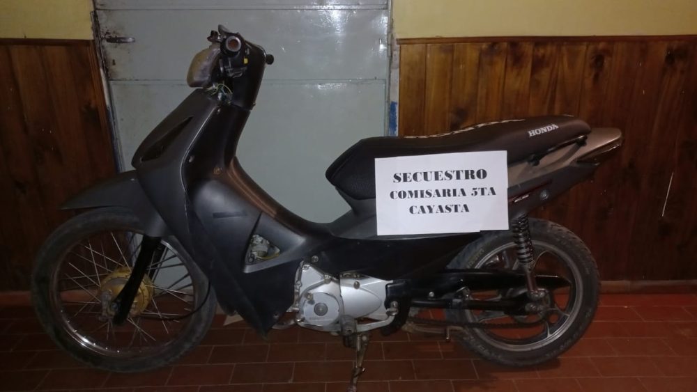 Cayastá En Operativos por Denuncias de Vecinos Se Secuestran Motos